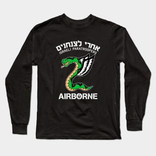 Mod.16 ISRAELI PARATROOPERS AIRBORNE Long Sleeve T-Shirt